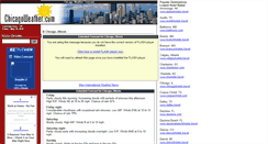 Desktop Screenshot of chicagoweather.com